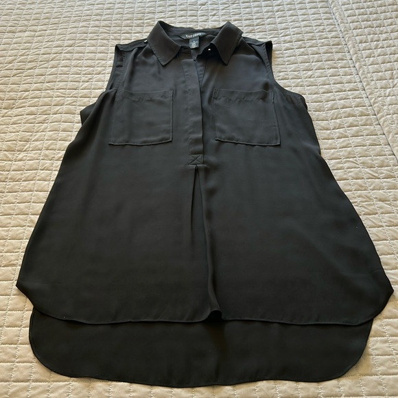 EUC - 🖤 Gorgeous WHBM Semi- Sheer Blouse - Picture 2 of 8